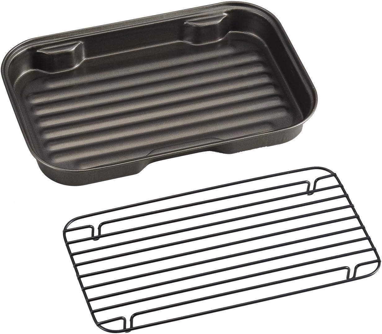 竹原製缶 グリルdeちょい焼き ヘルシーグリル＆バット G-5