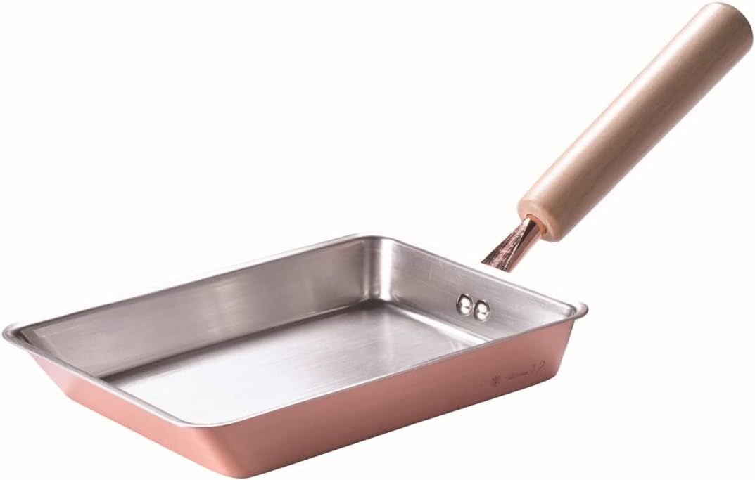 田辺金具 ふわっと銅のたまごやき 12cm 4956