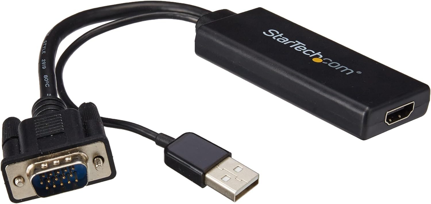 スターテック(StarTech.com) VGA-HDMIアップスケールコンバーター USBバスパワー対応 VGA2HDU 2014