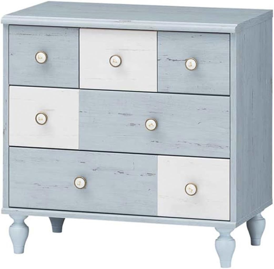 白井産業(SHIRAI) フレンチシャビー ローチェスト FRS-7070H