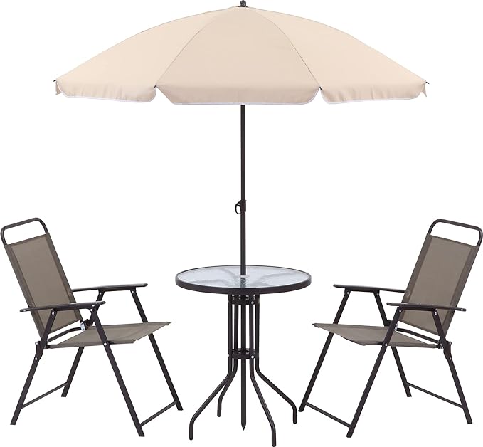 不二貿易 ガーデン4点セット ベルベ ベージュ 70322