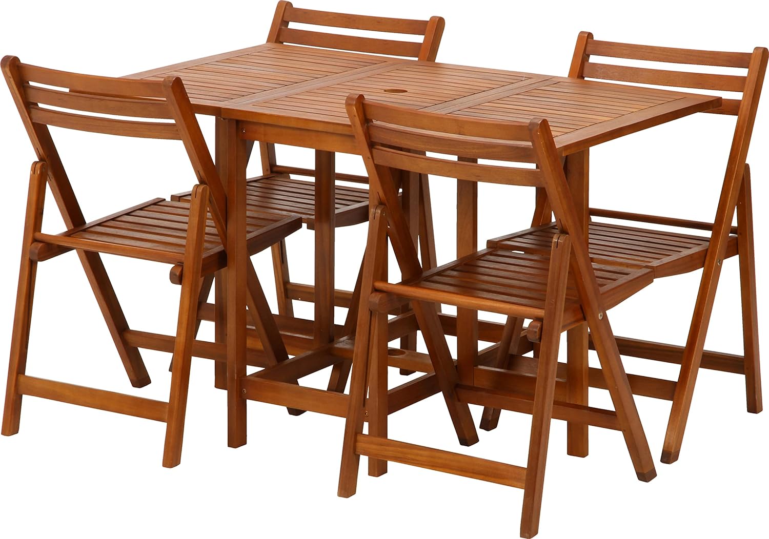 不二貿易 ガーデンテーブルセット 4人用 85542