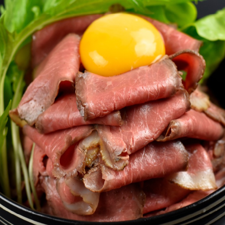 北海道石狩市 北海道産ローストビーフブロック 200g×3個入 15,000円