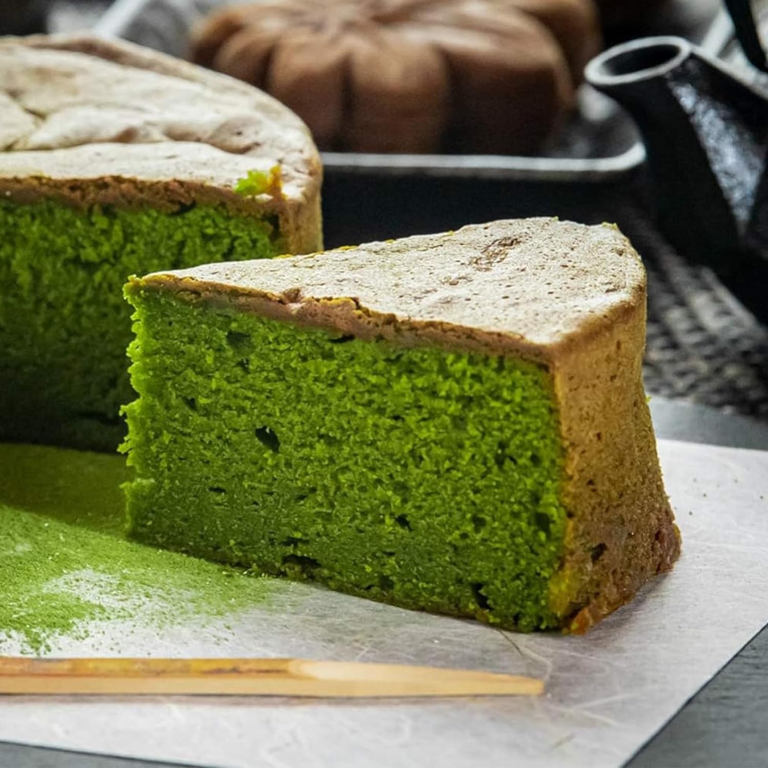茶の環 しっとり仕立ての抹茶満月
