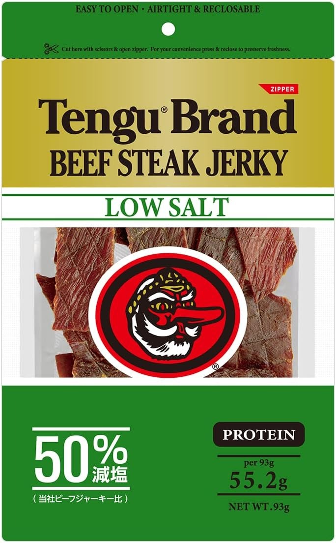テングブランド ビーフステーキジャーキー減塩