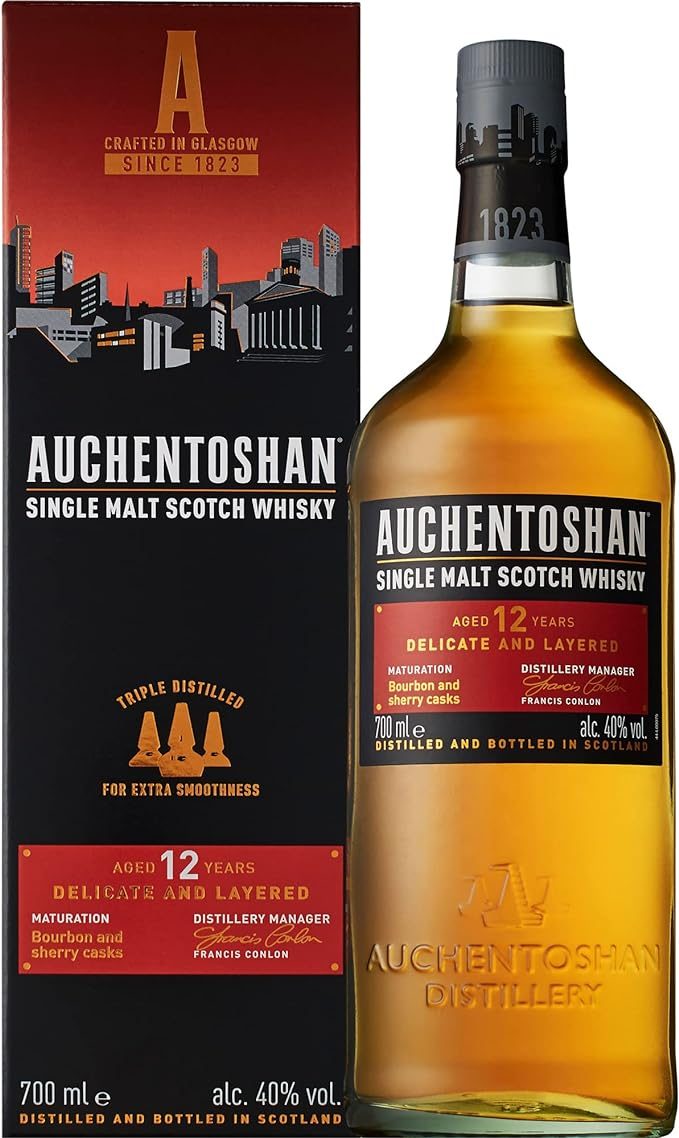 オーヘントッシャン(AUCHENTOSHAN) 12年