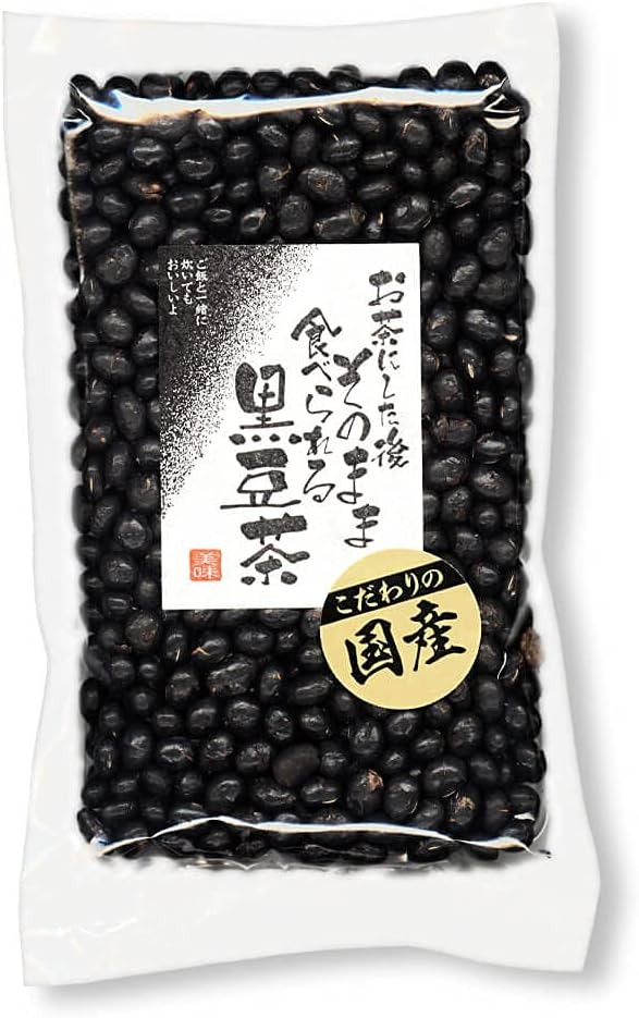 吉高屋 お茶にした後そのまま食べられる黒豆茶