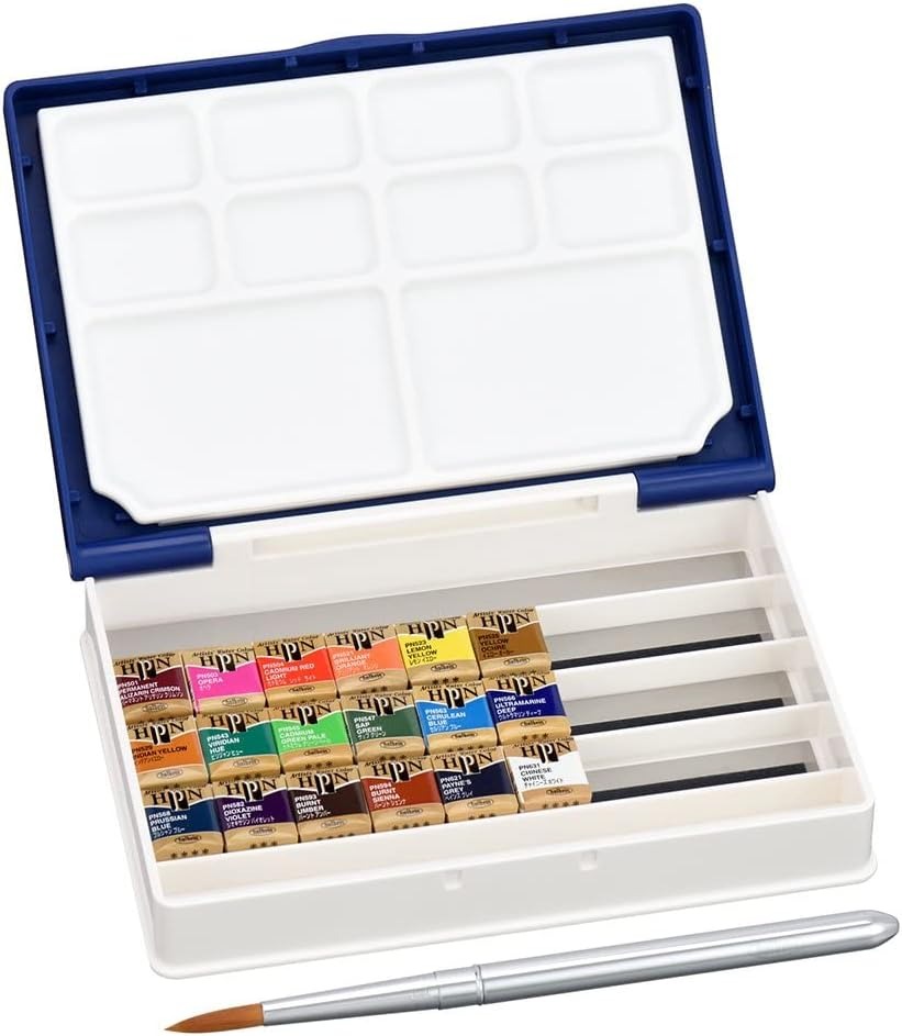 ホルベイン パンカラー 18色セット パームボックス プラス PN694