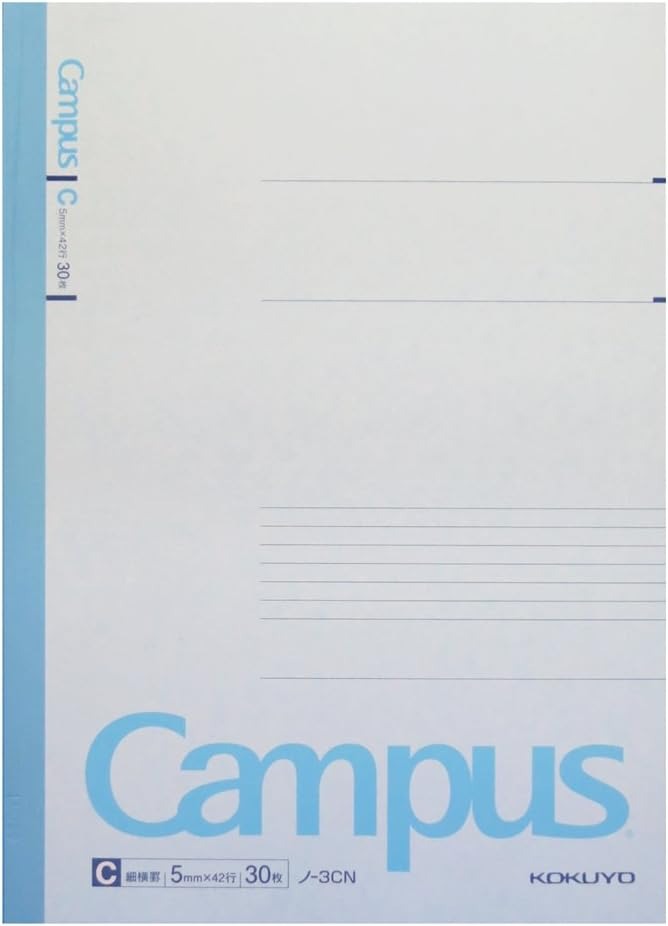 コクヨ(KOKUYO) キャンパスノート 細横罫 ノ-3CN