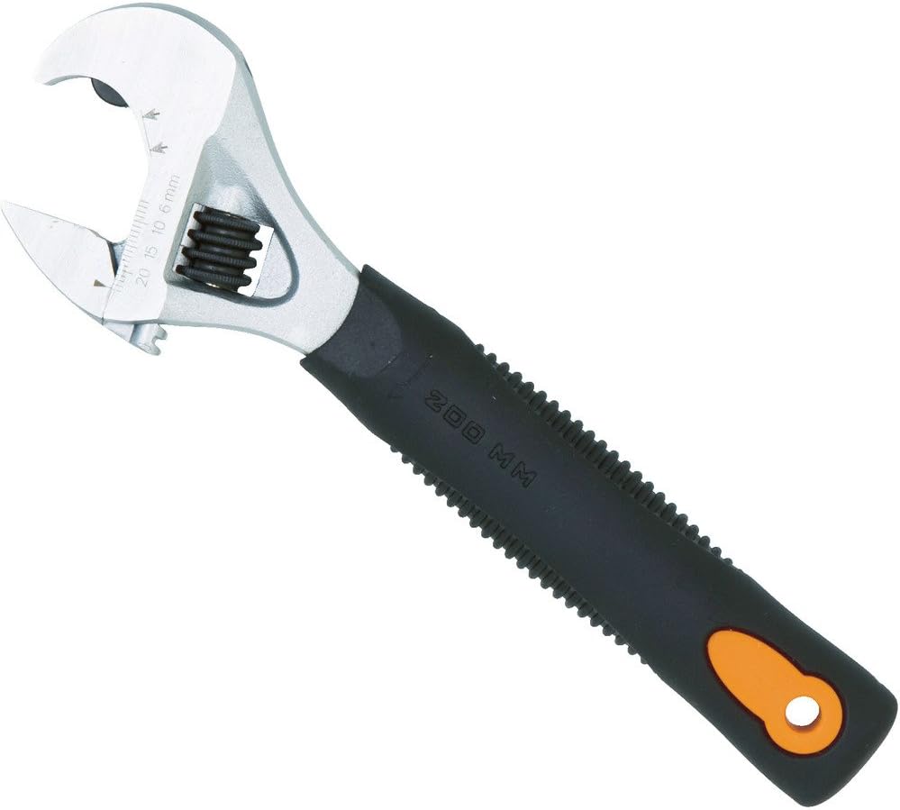 トラスコ中山(TRUSCO) ラチェット式モンキーレンチ 口開24mm TRMK-200