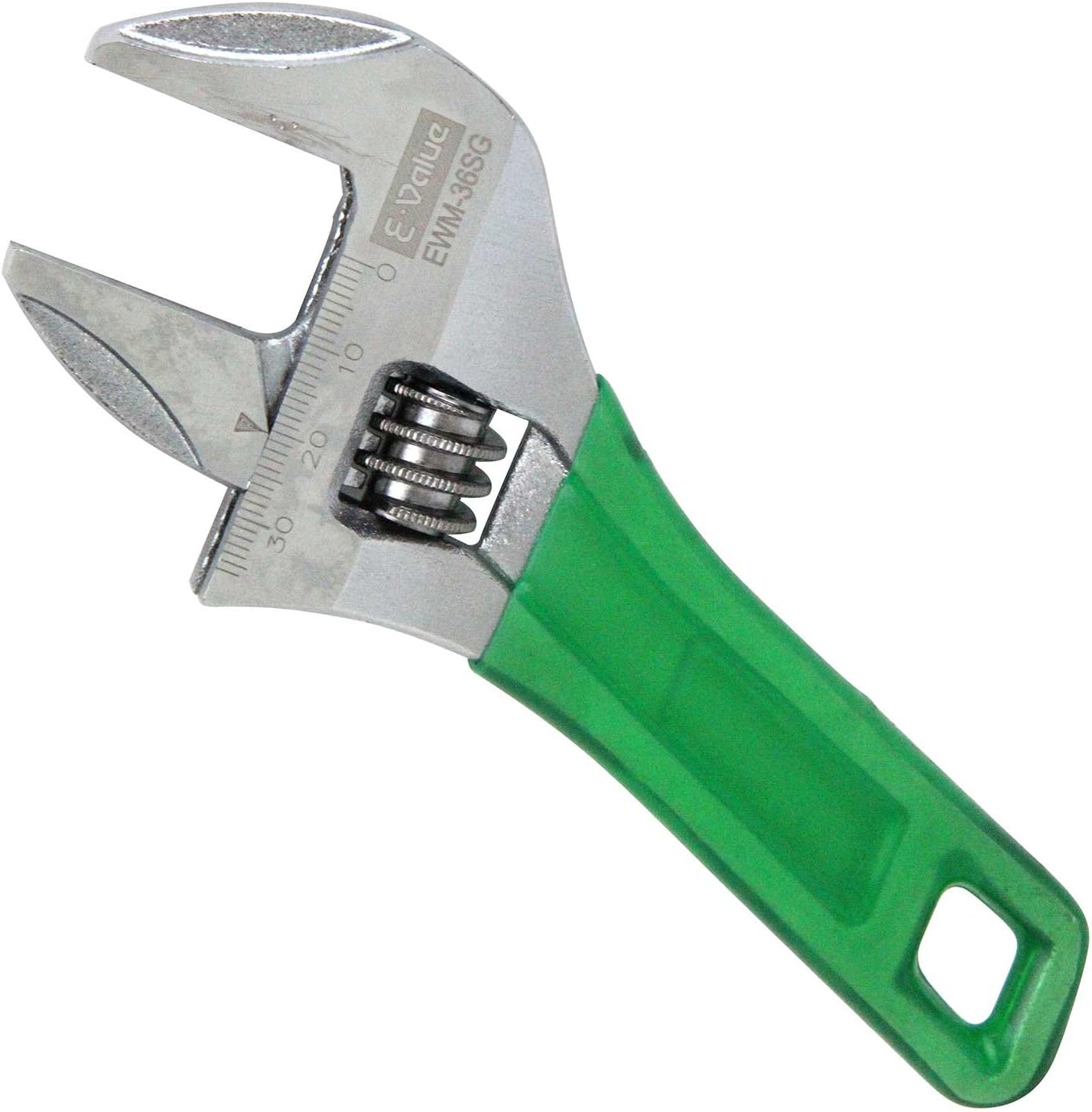 イーバリュー(E-Value) ショートワイドモンキレンチ EWM-36SG
