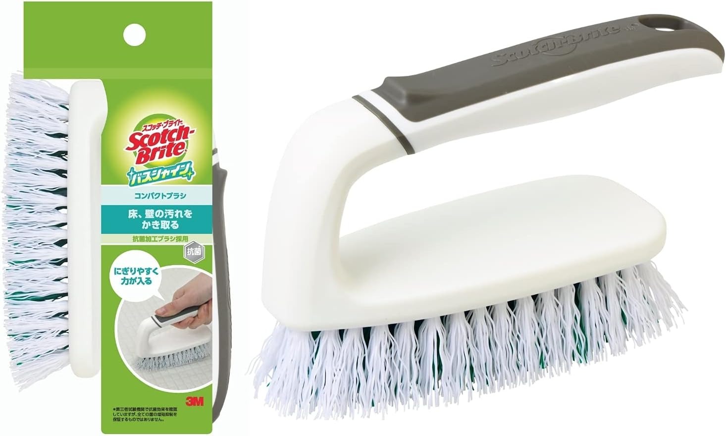 スリーエム(3M) スコッチ・ブライト バスシャイン コンパクトブラシ B-492J