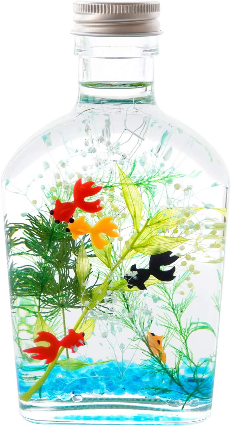 花まりか 金魚ハーバリウム・Lサイズ hrb-34