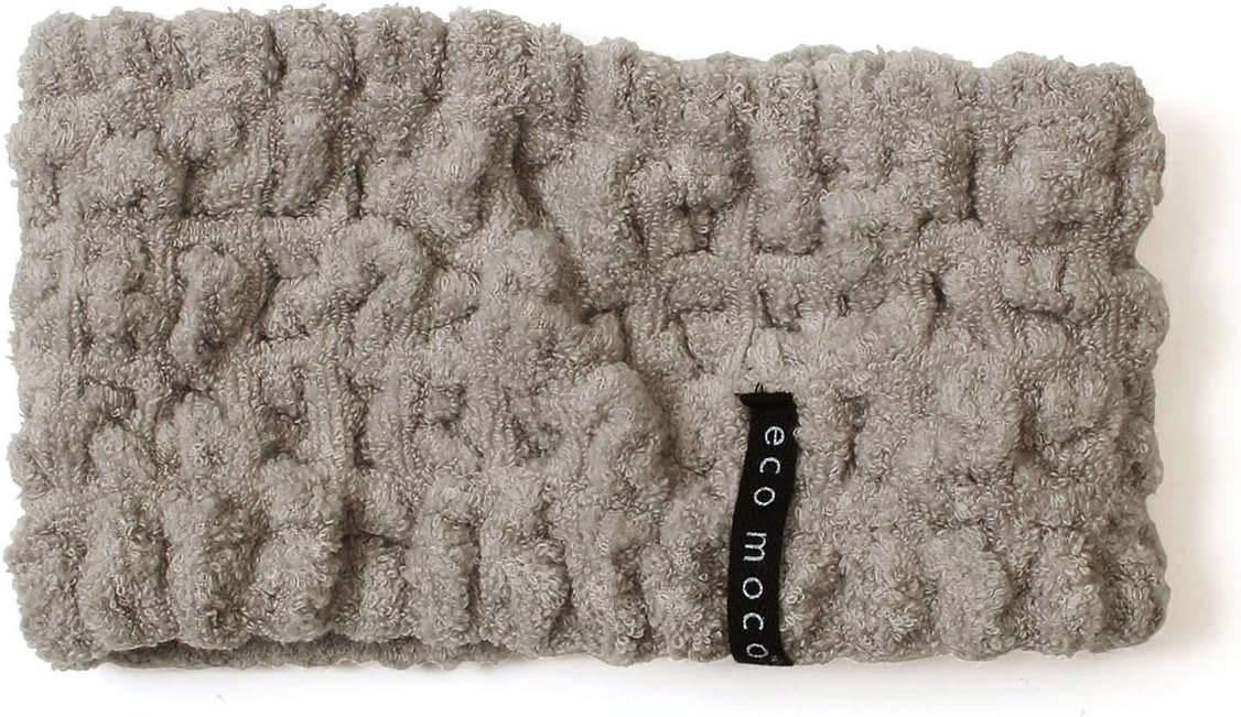 エコモコ(ecomoco) モコモコタオルヘアーバンド