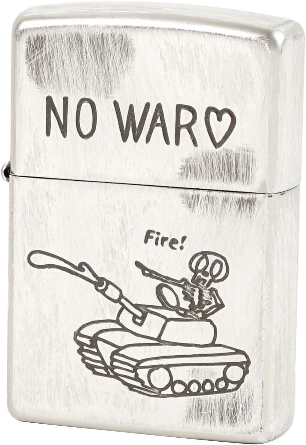 ジッポー(ZIPPO) SKULL NO WAR こんな時代だからこそ、世界平和! 2UDS-NOWAR