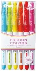 パイロット(PILOT) フリクションカラーズ 6色セット SFC-60M-6C