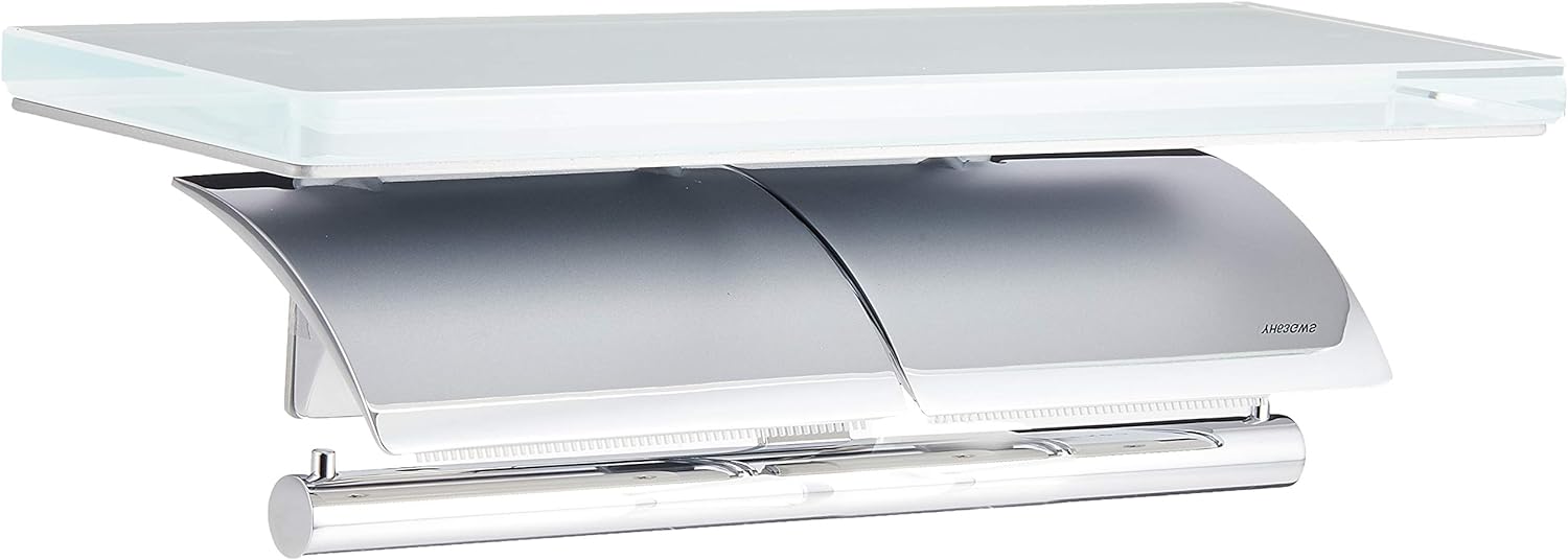 トートー(TOTO) 棚付二連紙巻器 めっきタイプ YH63GWS