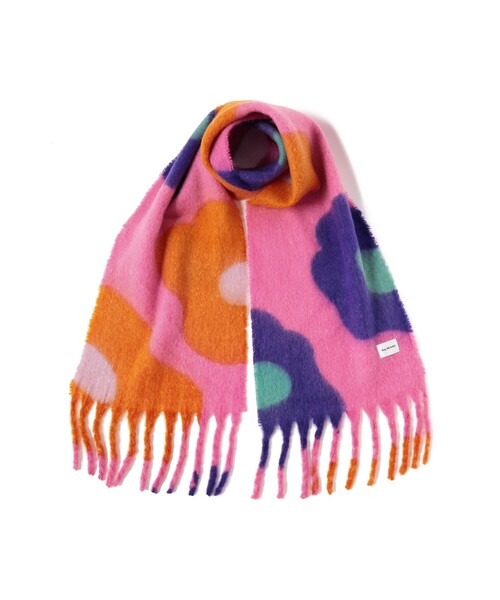 レイ ビームス(Ray BEAMS) フラワー ロング マフラー