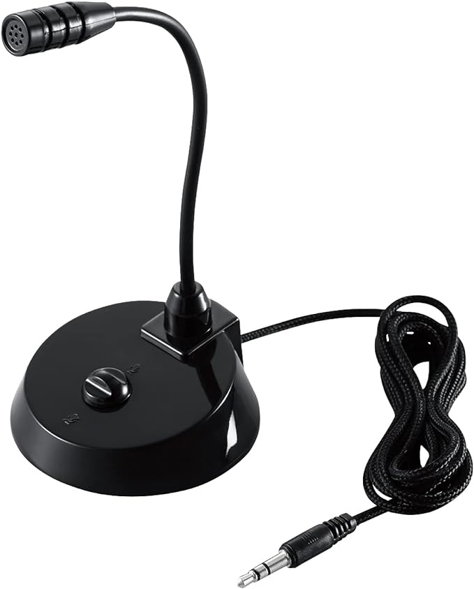 エレコム(ELECOM) PCマイク HS-MC07BK 2021