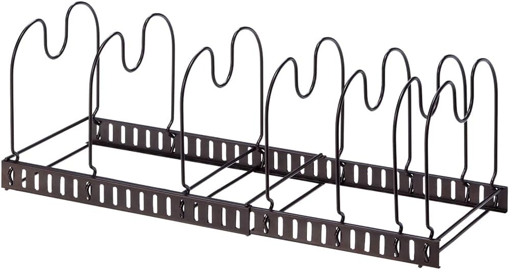 アネスティ スタイルフリー 伸縮式フライパンラック HO-1683