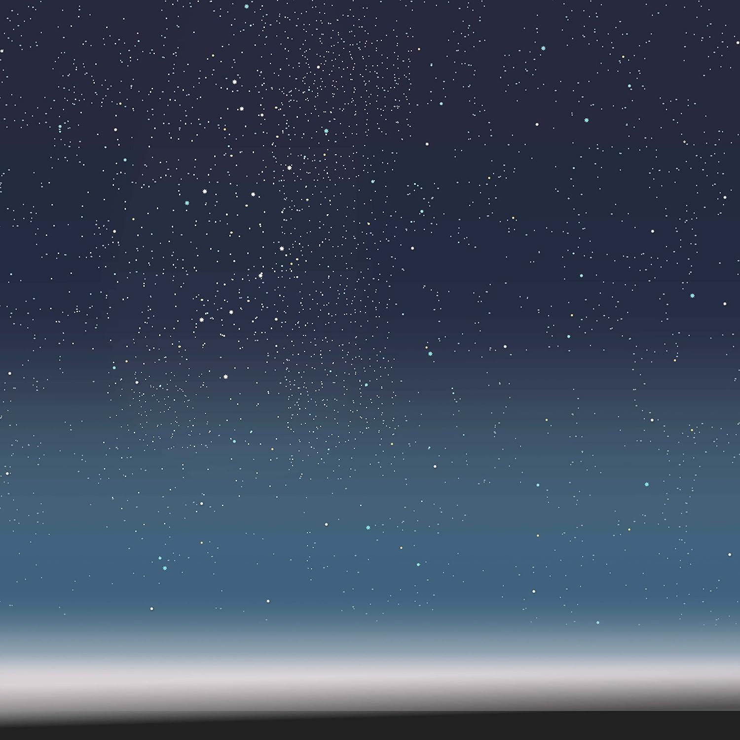 朝倉染布 超撥水風呂敷 ながれ 星空