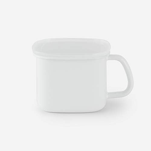 ケユカ(KEYUCA) ホーロー角型みそポット 1.2L