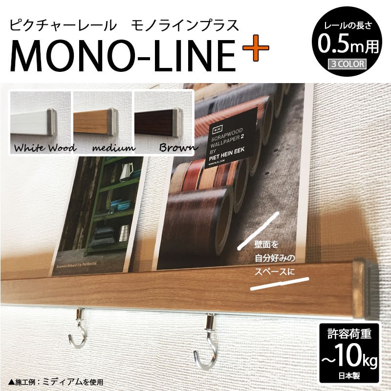 RefoLife ピクチャーレール MONO-LINE+