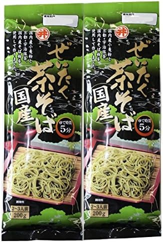 東亜食品工業 ぜいたく茶そば
