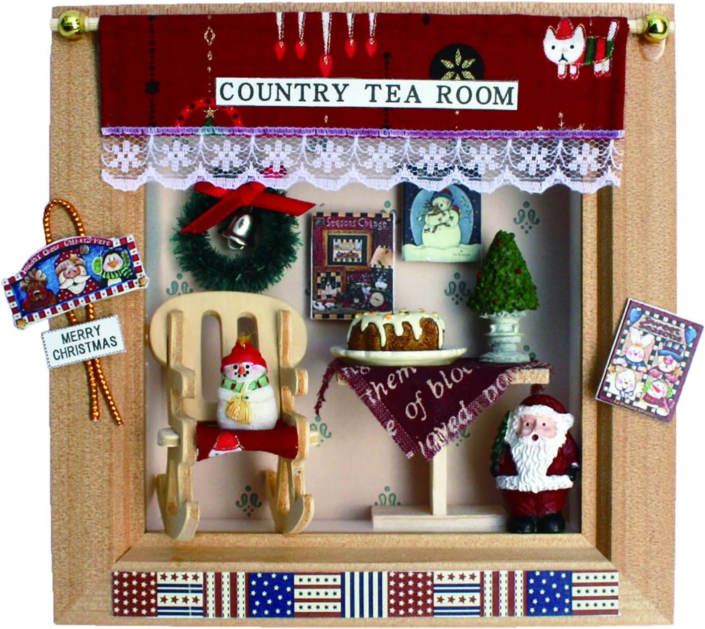 ビリー(Billy) プチカントリーフレームキット クリスマスティールーム 8544