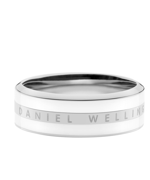 ダニエル・ウェリントン(Daniel Wellington) Emalie Ring Satin White Silver