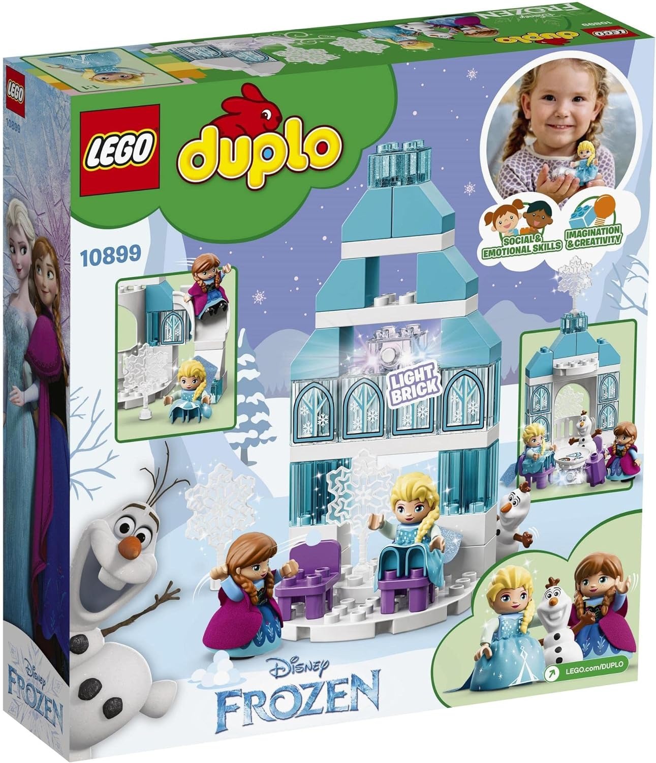 レゴ(LEGO) DUPLO アナと雪の女王 光る！エルサのアイスキャッスル 10899