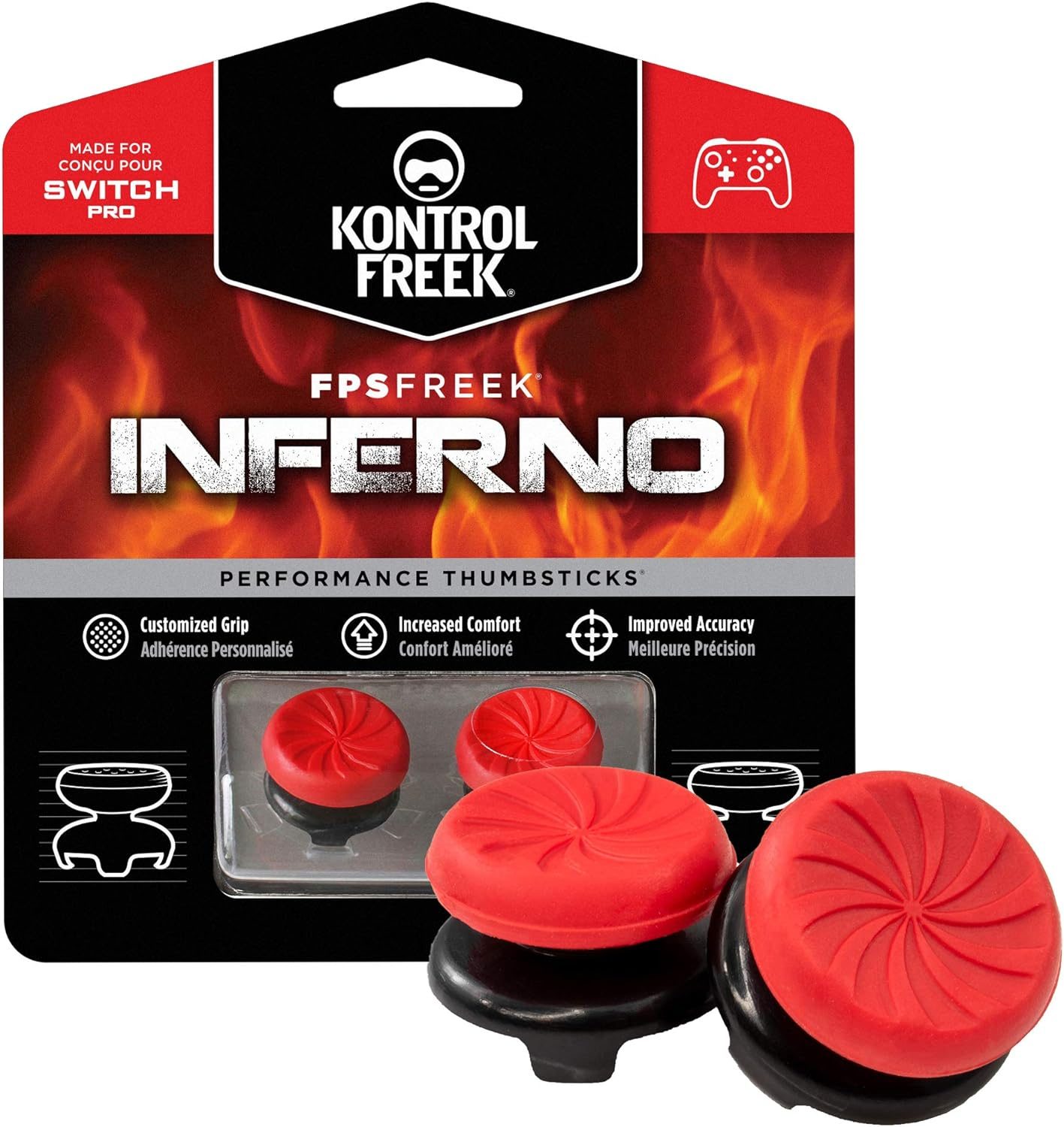 KontrolFreek FPS Freek Inferno for Nintendo Switch Pro Controller 399433