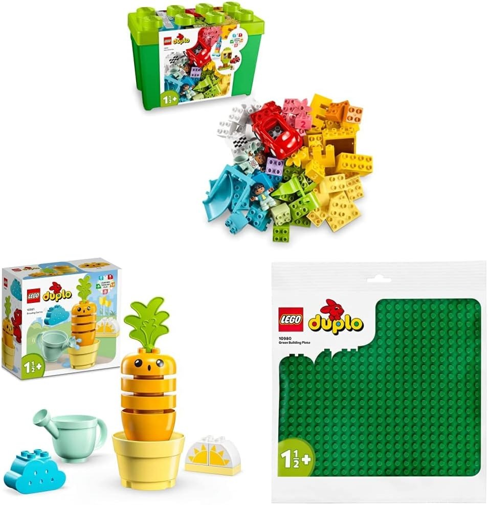 レゴ(LEGO) DUPLO セット コンテナ･基礎板･ニンジンを育てよう