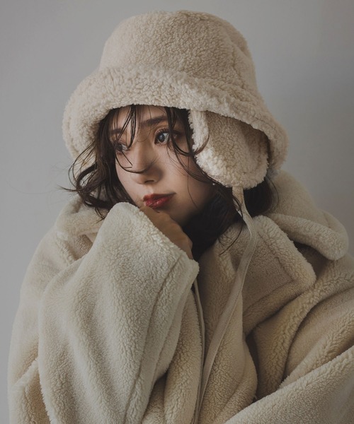 レクタングル(rectangle) イアマフボアバケットハット