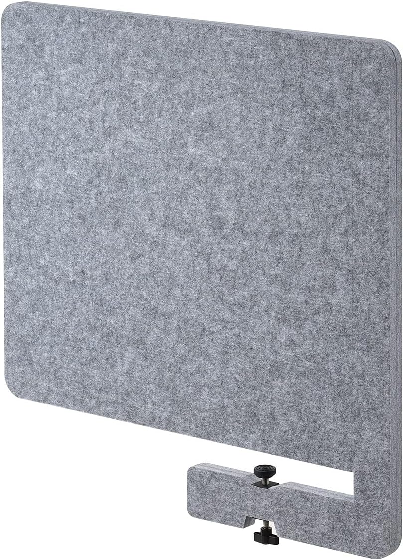 サンワサプライ(SANWA SUPPLY) デスクトップパネル クランプ式 デスクパーテーション 100-DPT010