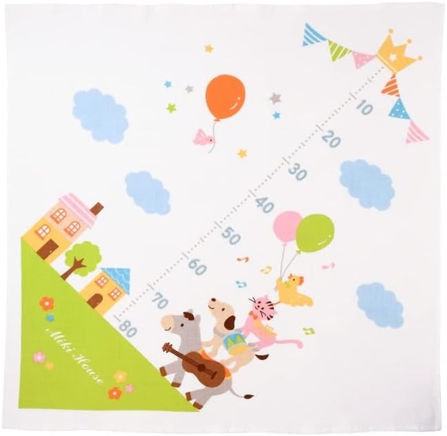 ミキハウス(MIKI HOUSE) 身長計ガーゼバスタオル