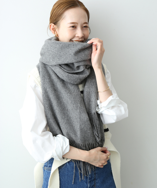 スローブイエナ(SLOBE IENA) ツイードミル ストール