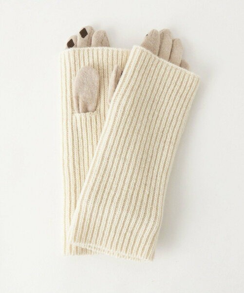 ユナイテッドアローズ グリーンレーベルリラクシング(UNITED ARROWS green label relaxing) アームウォーマー 3WAY グローブ 手袋 タッチパネル対応