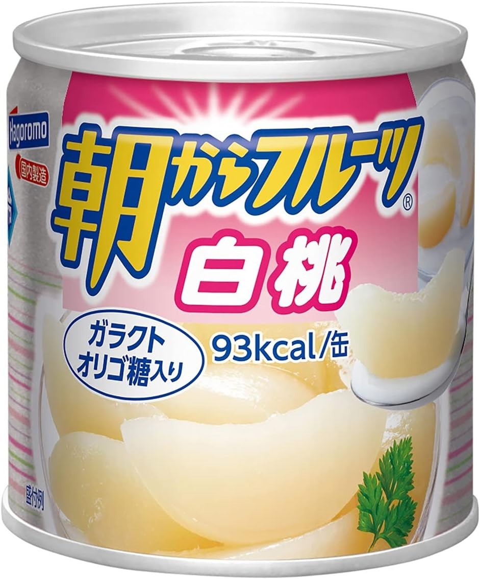 はごろもフーズ 朝からフルーツ白桃
