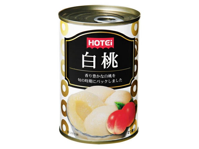 ホテイフーズ(HOTEi) 白桃 輸入品 4号缶