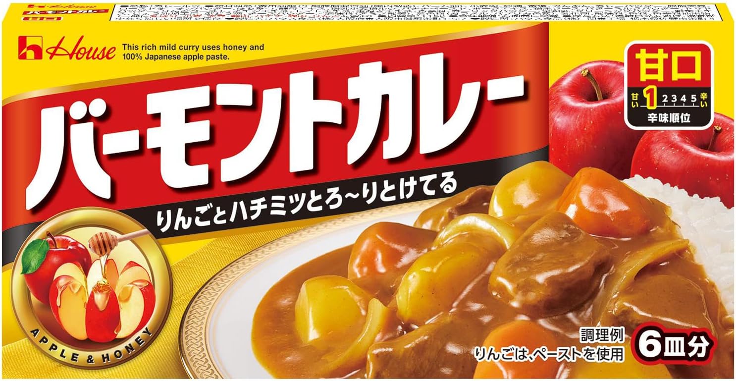 ハウス食品 バーモントカレー 甘口