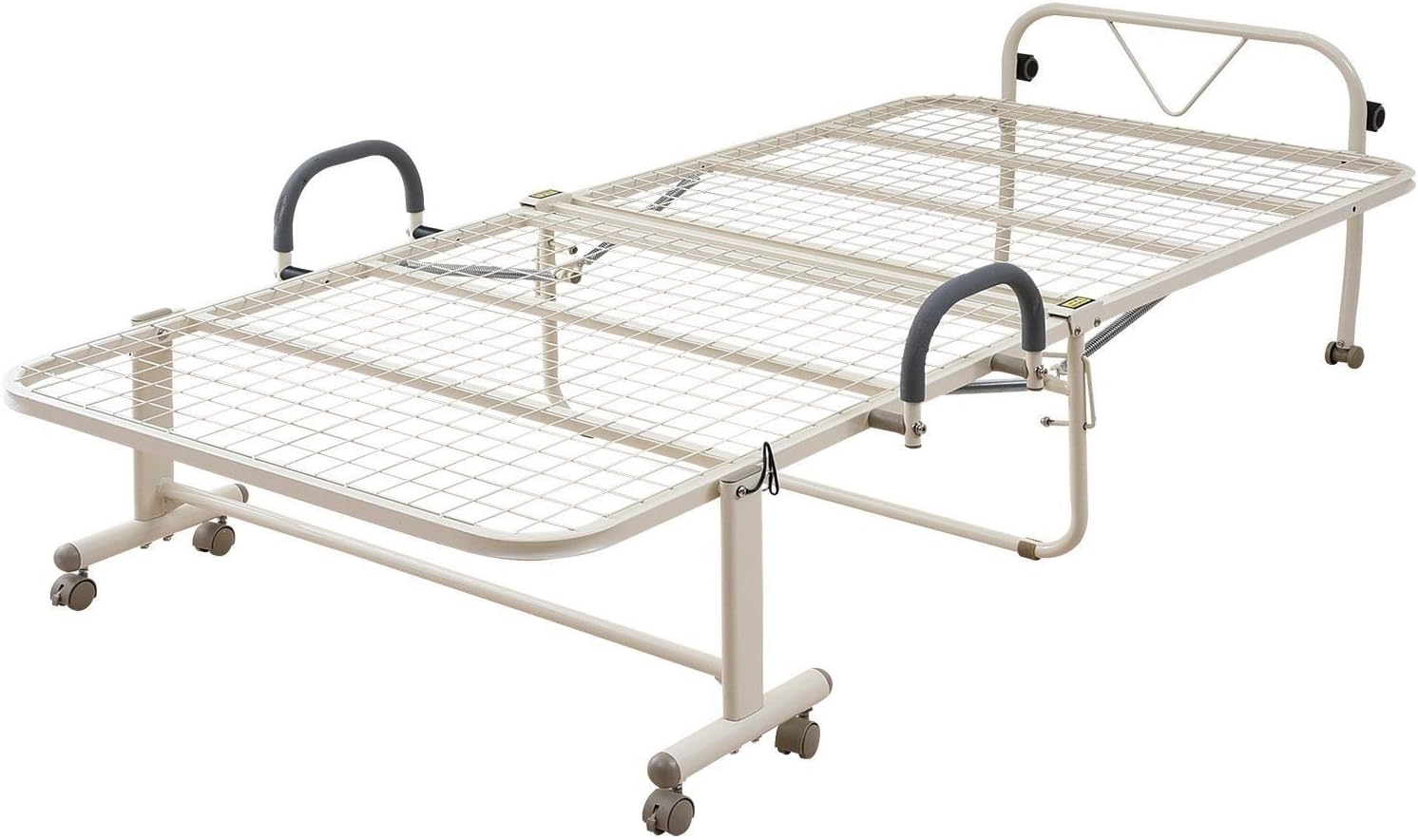 山善(YAMAZEN) ハイタイプ 折りたたみベッド シングル HM-1S