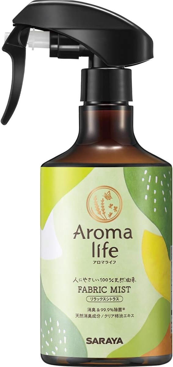 サラヤ(SARAYA) アロマライフ ファブリックミスト リラックスシトラス