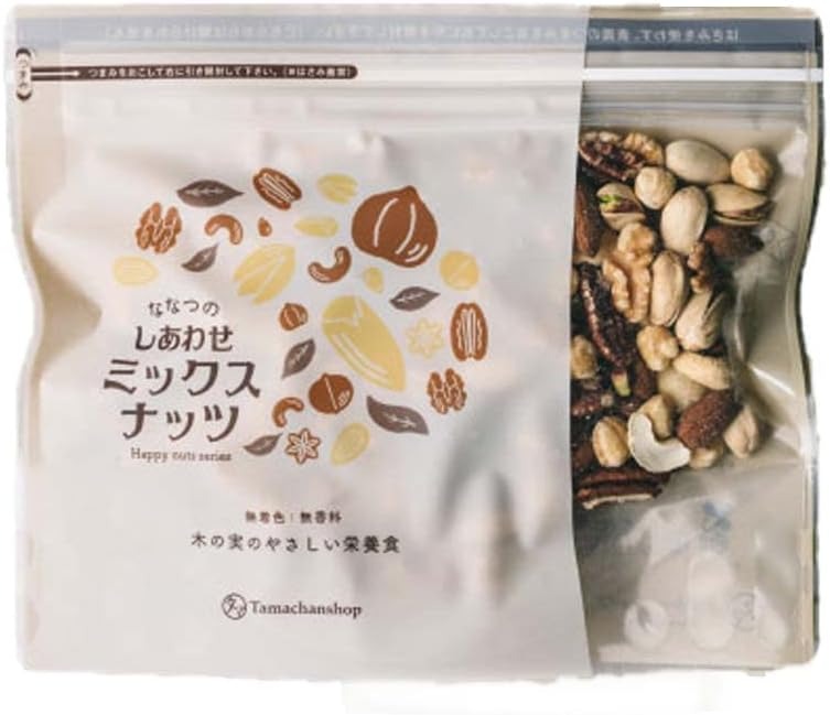 タマチャンショップ ななつのしあわせミックスナッツ