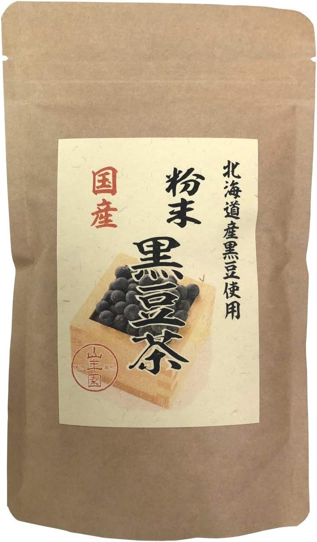 山年園 粉末黒豆茶