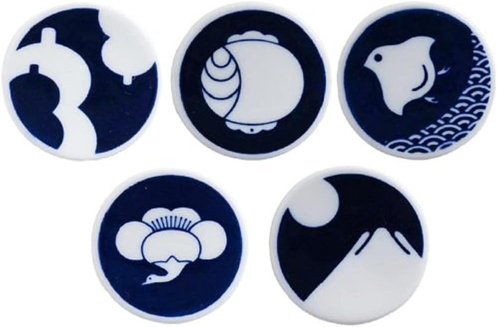 キハラ(KIHARA) KOMON 箸置き 5個 セット