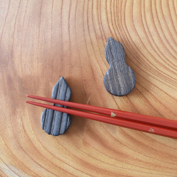 金沢桐工芸 岩本清商店 ひょうたん箸置き