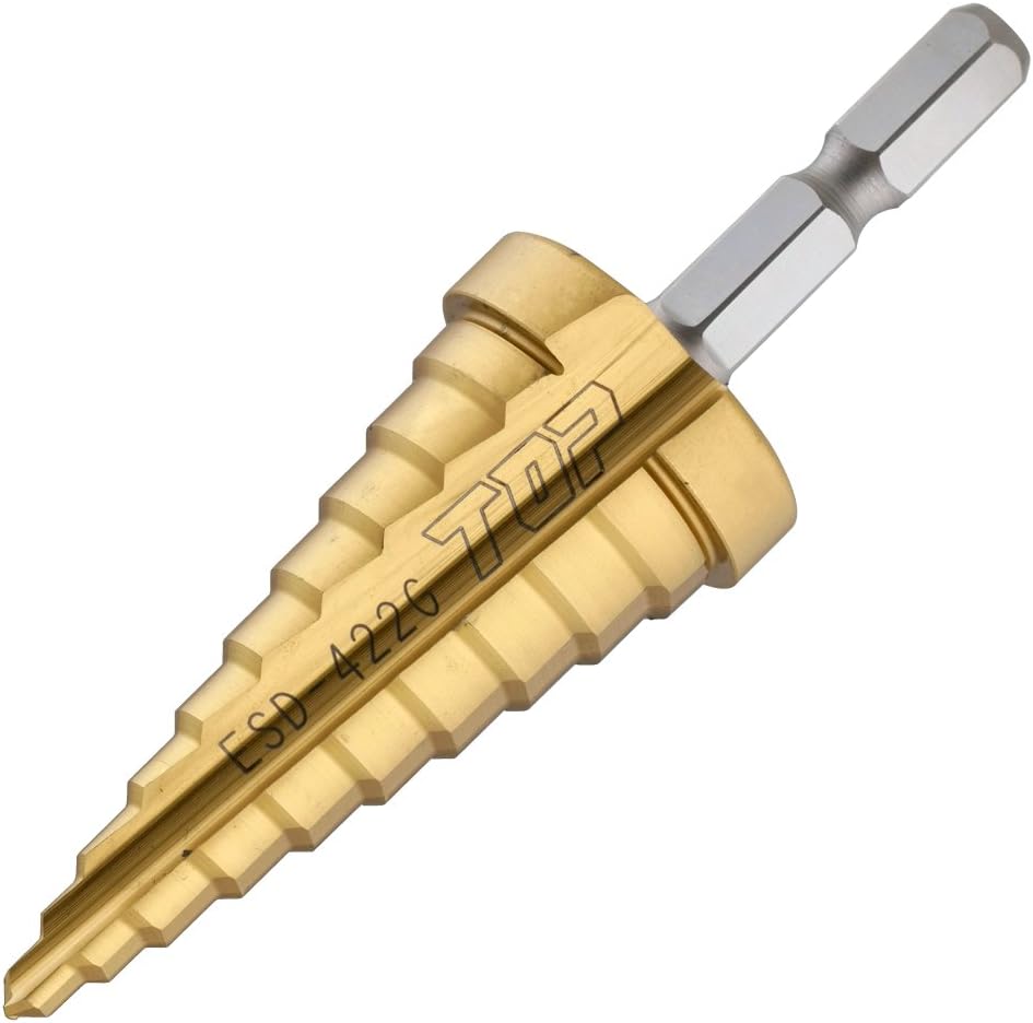 トップ工業(TOP) 電動ドリル用六角シャンクステップドリル ESD-422G