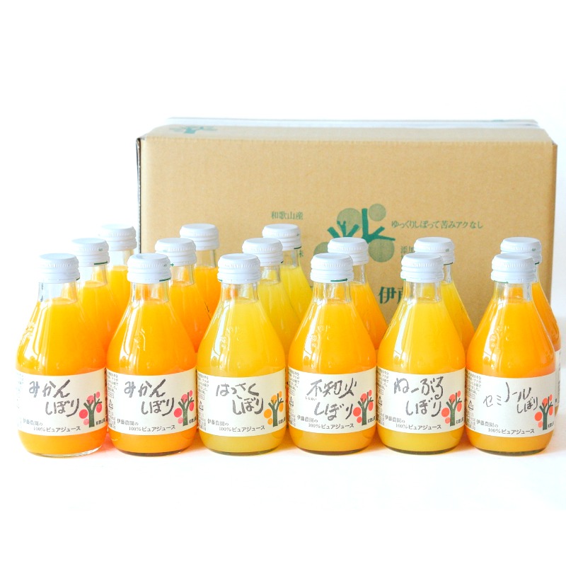 和歌山県有田市 伊藤農園 100%ピュアジュース15本おまかせセット 12,000円