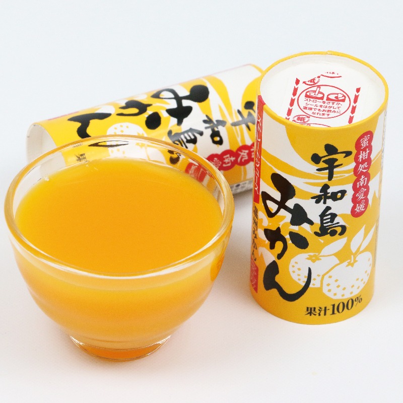 愛媛県宇和島市 温州みかん 100％ 125ml×30本 愛工房 20,000円